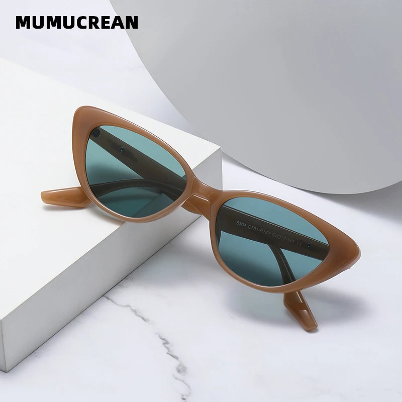 Small Cat Eye Sunglasses for Women Fashion Gradient Shadow Outdoor Triangle Sunglasses for Women Party Glasses Accessories UV400 241106