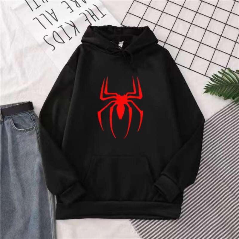 shanshi spider hoodie Hot selling American trendy spider for men casual loose hip-hop high street autumn and winter hoodie hoodie