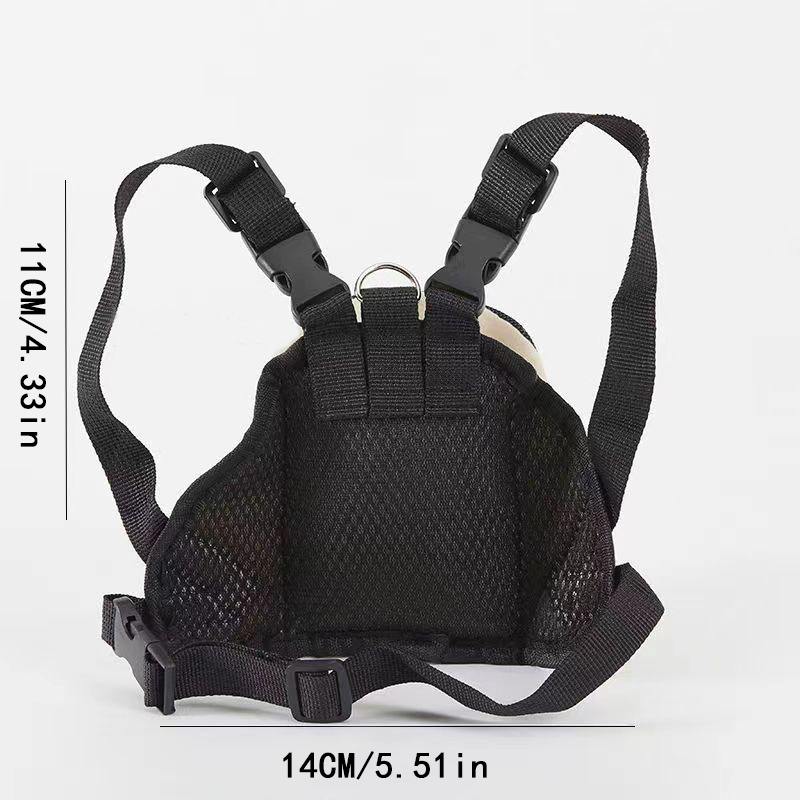 Teddy Dog Snack Pack - Stay Prepared for Outdoor Adventures with this Adorable Pet Backpack!