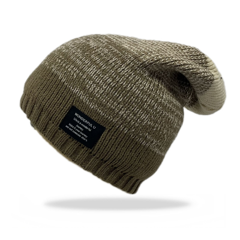 High quality design, Men's and women's neutral autumn and winter with velvet outdoor windproof ear protection knitting, woolen hat