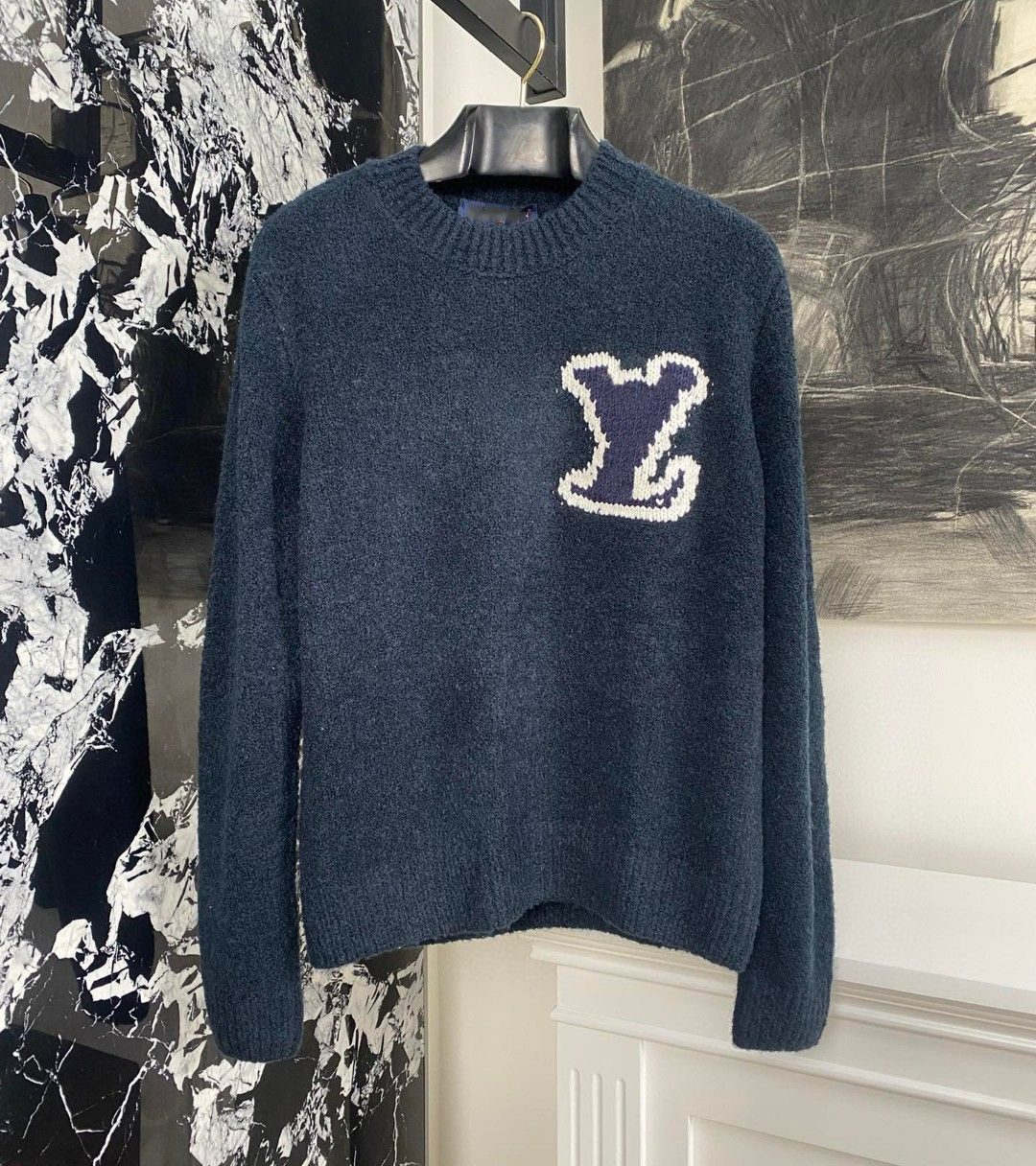 Men's Plus Size Hoodies & Sweatshirts 2024ss spring and summer new high grade cotton printing short sleeve round neck panel T-Shirt Size: XS-L Color: black white d430r