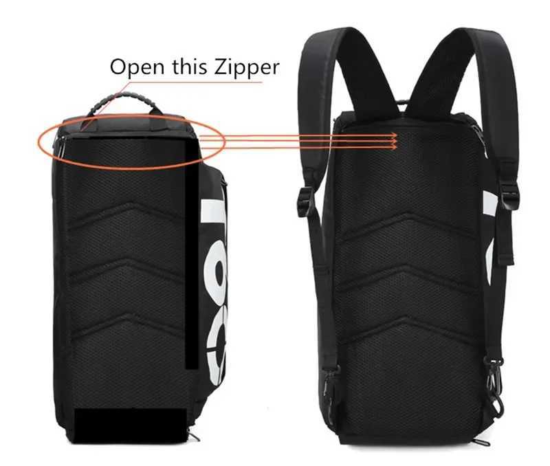 Gym Bag Waterproof Fitn Bag Sport Men Women Bag Outdoor Fitn Portab Gym Bags Ultralight Yoga Gym Sports packXJ241106