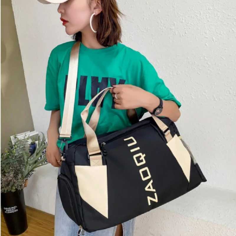 Travel Gym Bag Dry Wet Women Yoga Sports Handbags Fitn Training Shoulder Crossbody Bags Shoes Storage Pocket Luggage HandbagXJ241106