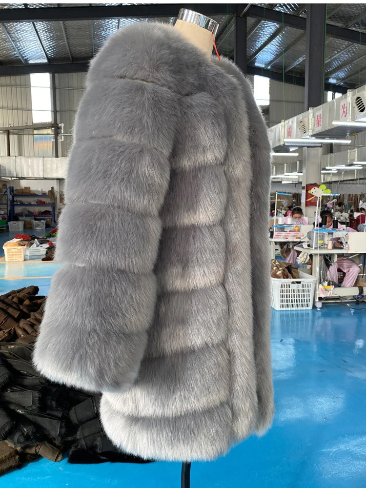 ZADORIN Winter Long Furry Faux Fur Coat Jackets Women Thick Warm Fluffy Jacket Causal Party Overcoat Streetwear 241104