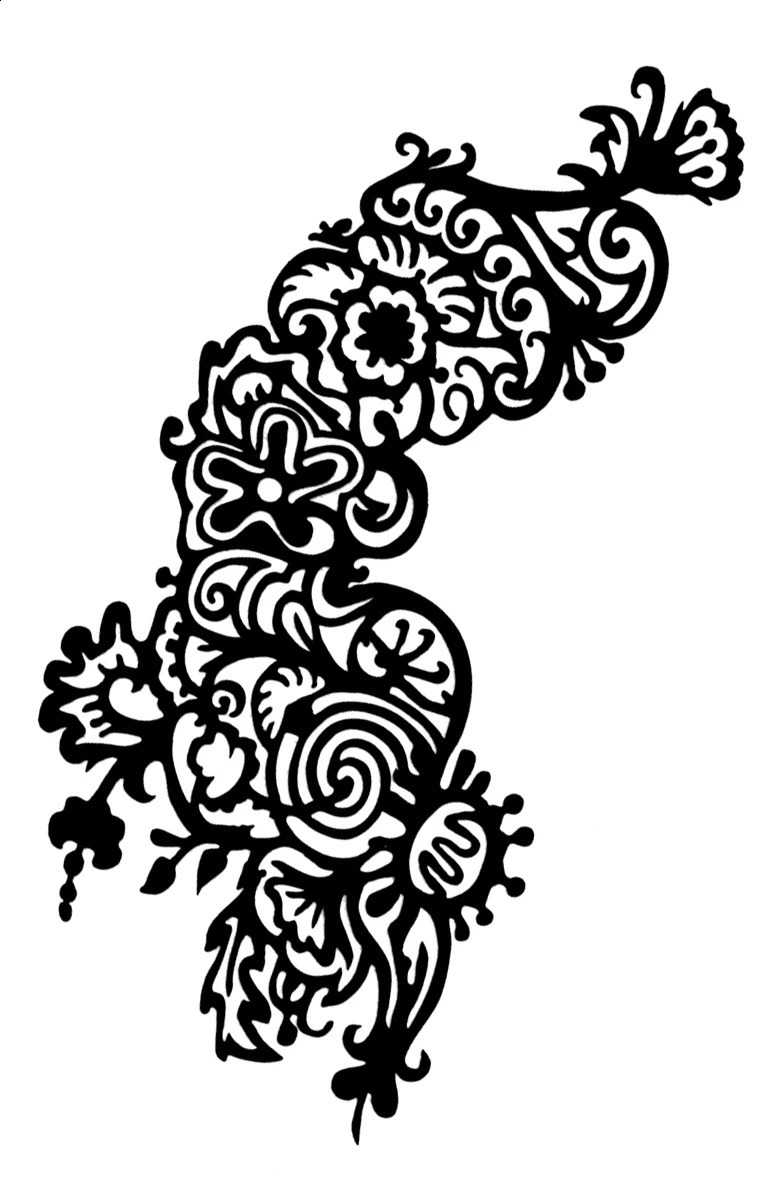 Beautiful Pattern Stickers Flower Lace Eye Makeup Halloween Makeup Party Fashion Sexy Tool Reusable 241105
