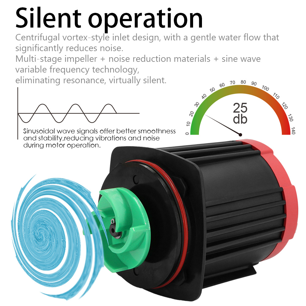 Factory wholesale price Submersible Water Pump Controllable garden pond swimming pool landscape aquarium