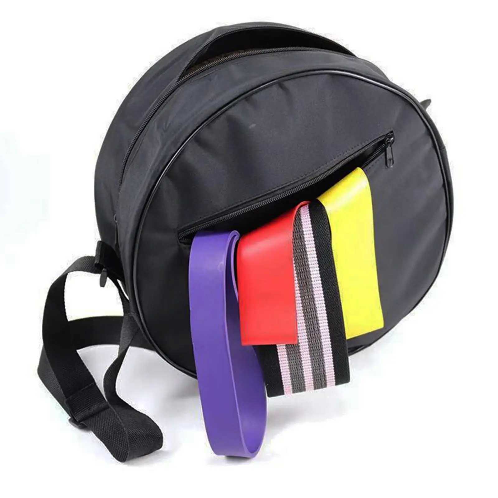 Full Zip Yoga Wheel Bag Strong Load Bearing Waterproof Yoga Wheel Bag Wear Resistant Pockets Stab Yoga Circ Nylon DurabXJ241106