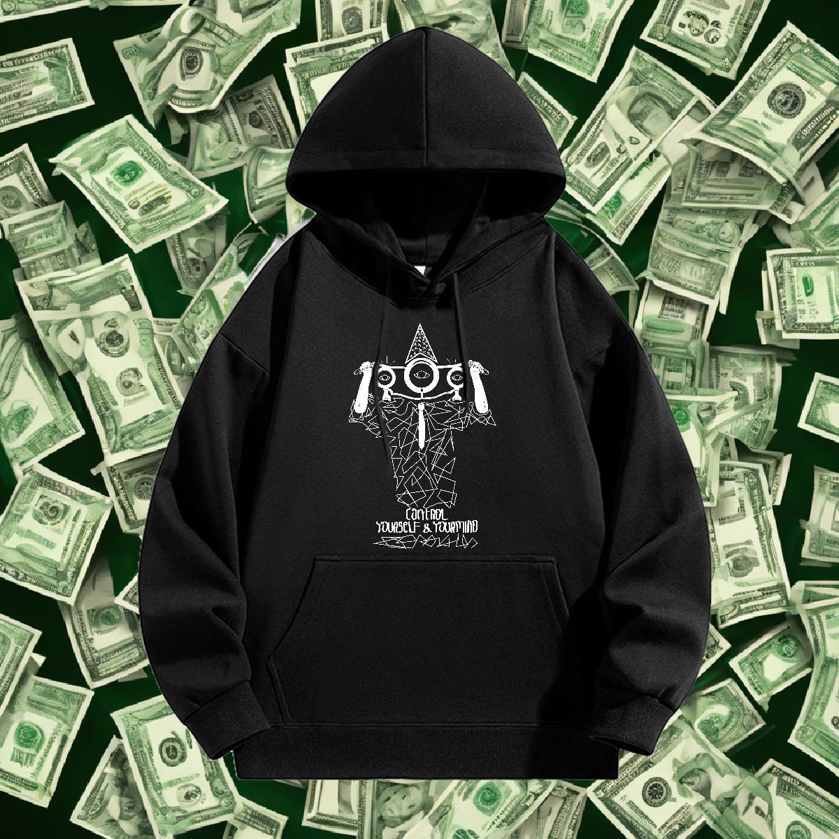 2024 Designer Mens Hoodie Hooded Collar Long Sleeves Brand Hoodie for Man Woman Cartoon Printing S-3XL Pullover Hoodie Sport Velvet Thick