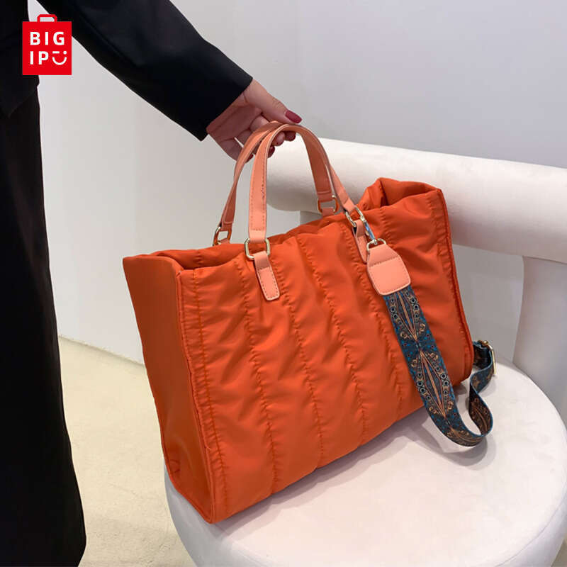 Designer Bag Ladies Tote Designer Bag Large Capacity Shoulder Bag Luxury Nylon Padded Handbag For Women Down Cotton Crossbody Bag 2024 Winter