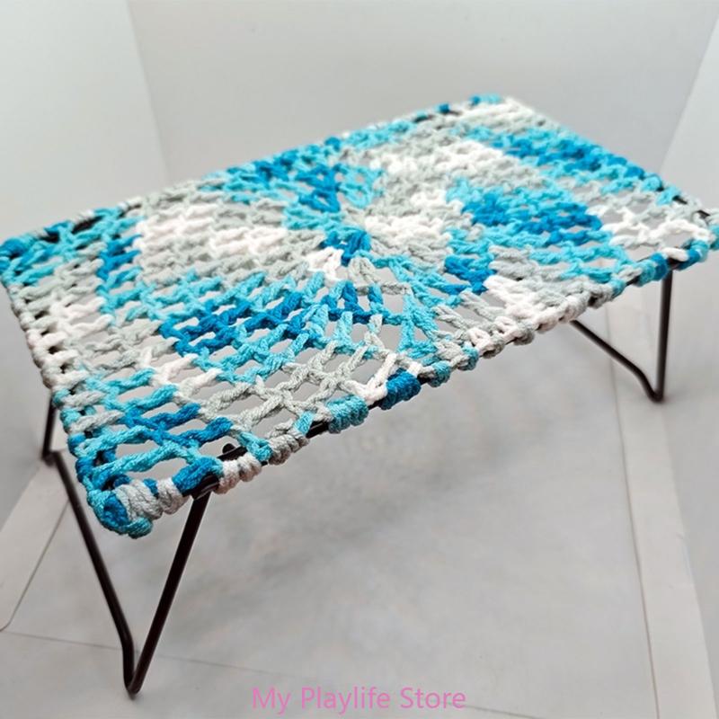 Reptiles Summer Hammocks Lizards Hammock Bearded Dragons Rectangle Crocheted Net Hammock Bed Crocheted Supplies