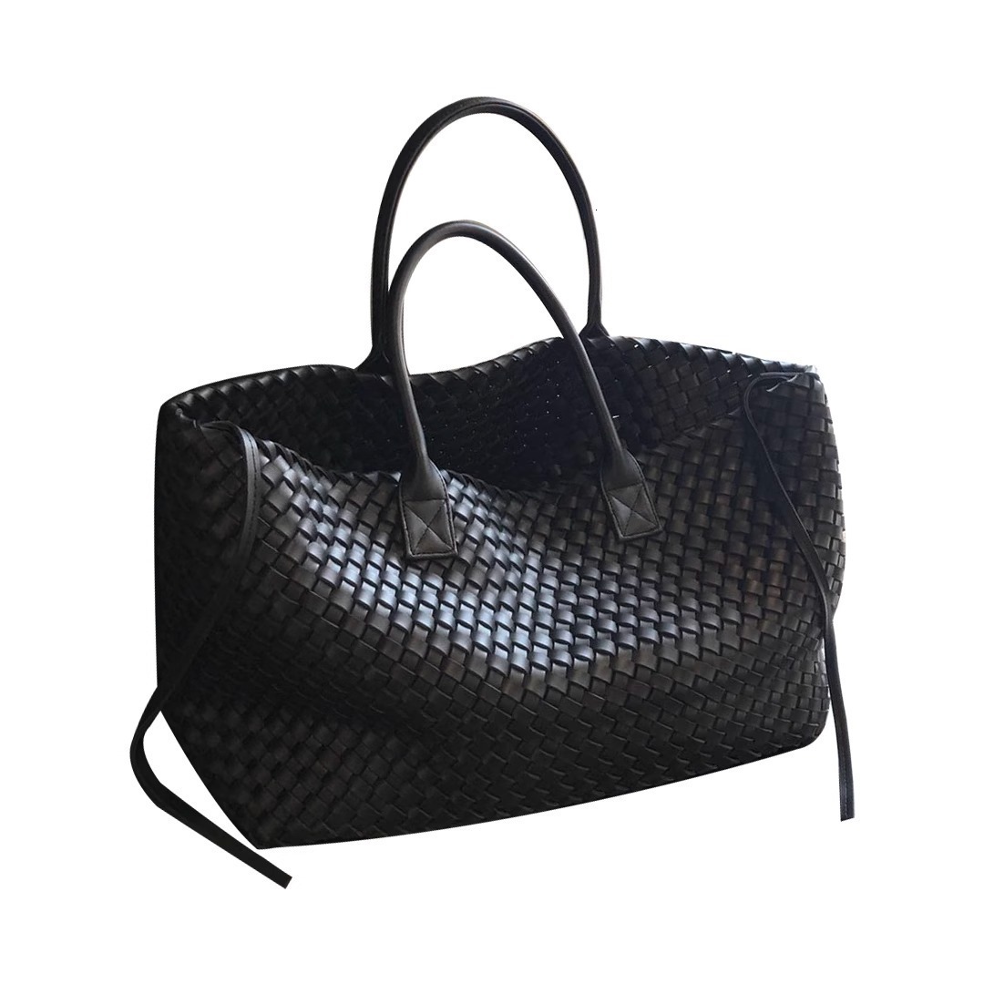 PU New Handmade Knitted Handbag For Women, Fashionable High-End Handbag, Celebrity Style Trendy Shoulder Bag, Street Tote Bag