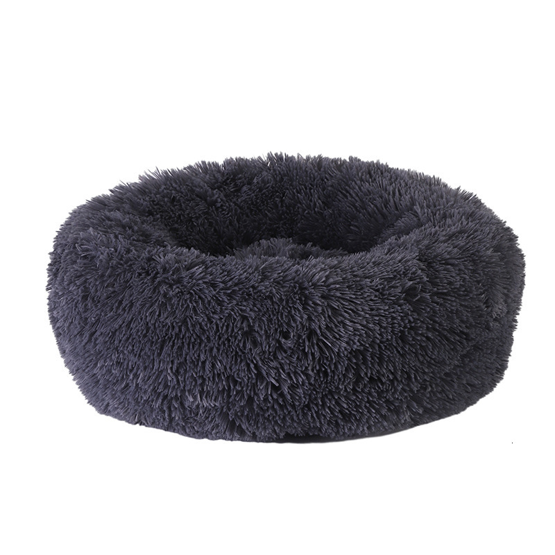 Dog Nest Doughnut Plush Winter Pet Nest Cat Nest Warm Pet Supplies Dog Bed Pet Bed Pet Mat 885