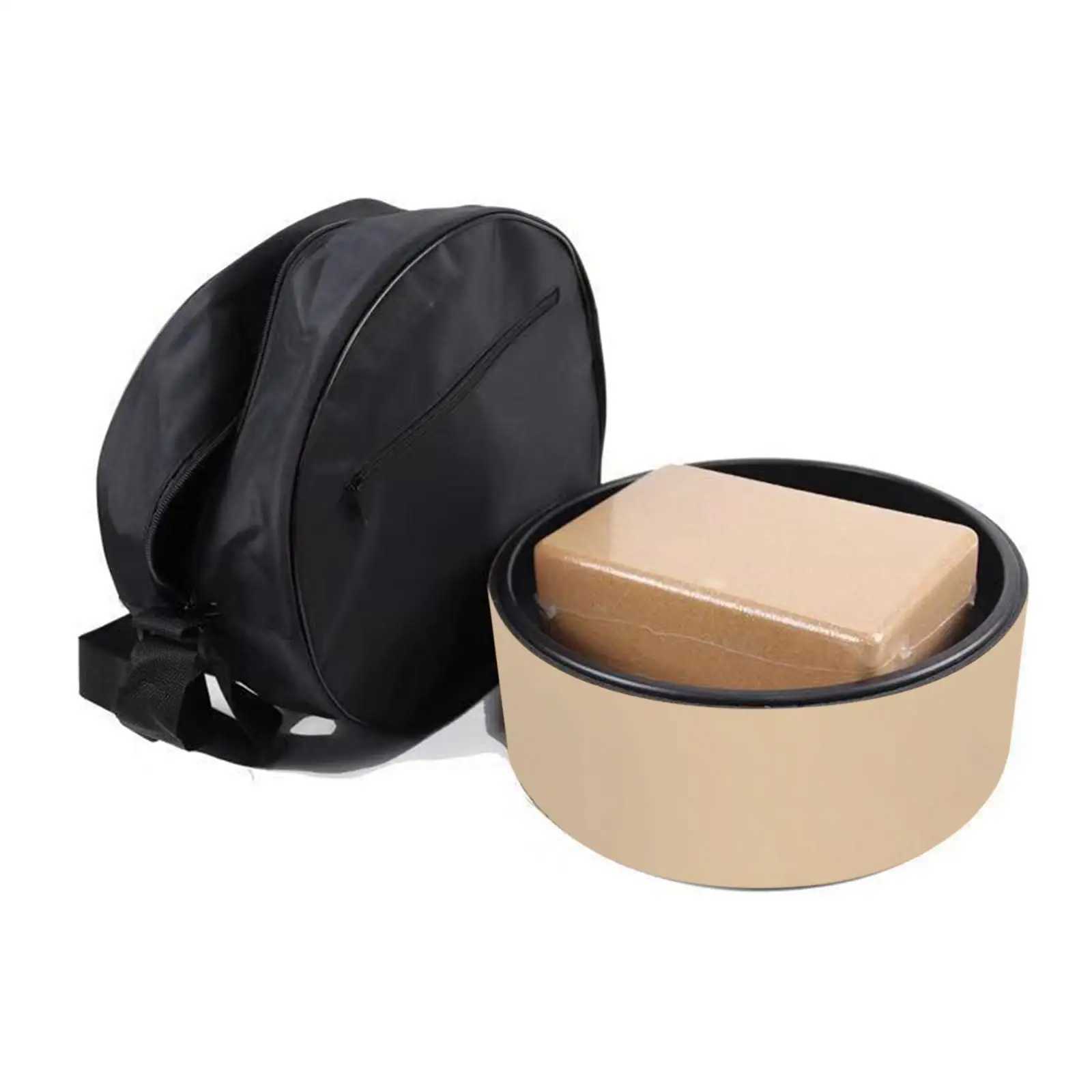Full Zip Yoga Wheel Bag Strong Load Bearing Waterproof Yoga Wheel Bag Wear Resistant Pockets Stab Yoga Circ Nylon DurabXJ241106