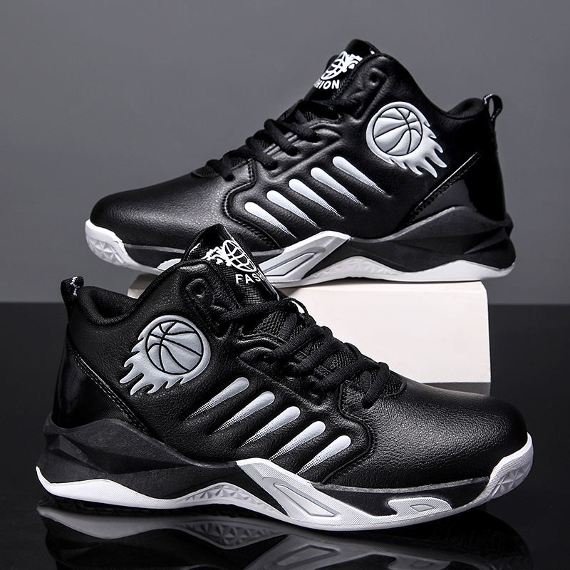 New Four Seasons Basketball Shoes Men's hot Breathable High Stretch Blue Sneakers Free shipping