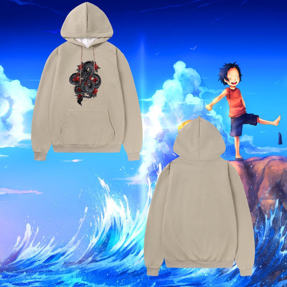 Fashion Casual Hooded Sweatshirt Clothings Unisex Hoodie Cartoon Print Thick Fleece Hooded Collar Home Outdoor
