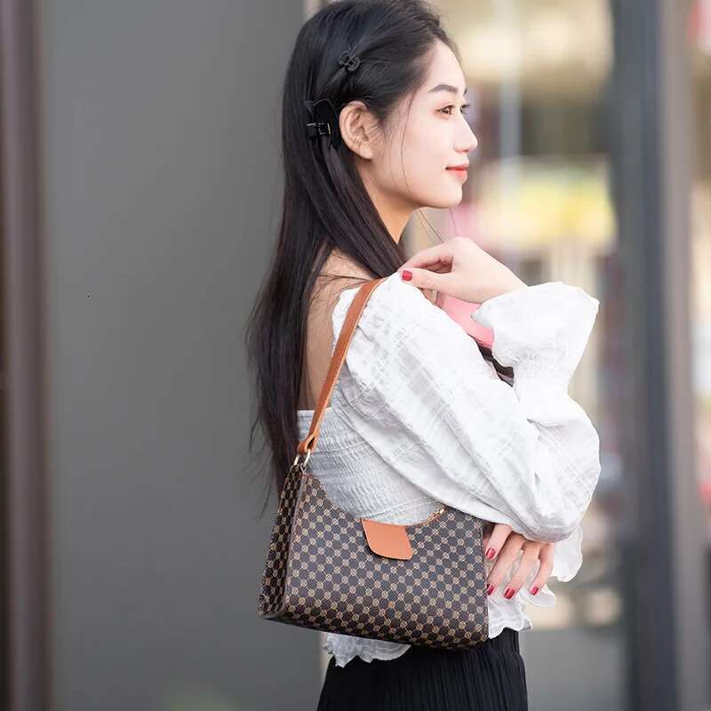 Designer Bag Printed Handbag Women's Bag Large Capacity Foreign Trade Bucket Bag Fashion Versatile Shoulder Bag