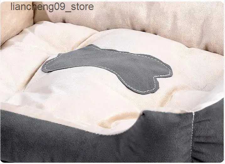 kennels pens Soft cat puppy sofa bed sleeping bag large dog bed small house padded cat bed padded pet products L240910
