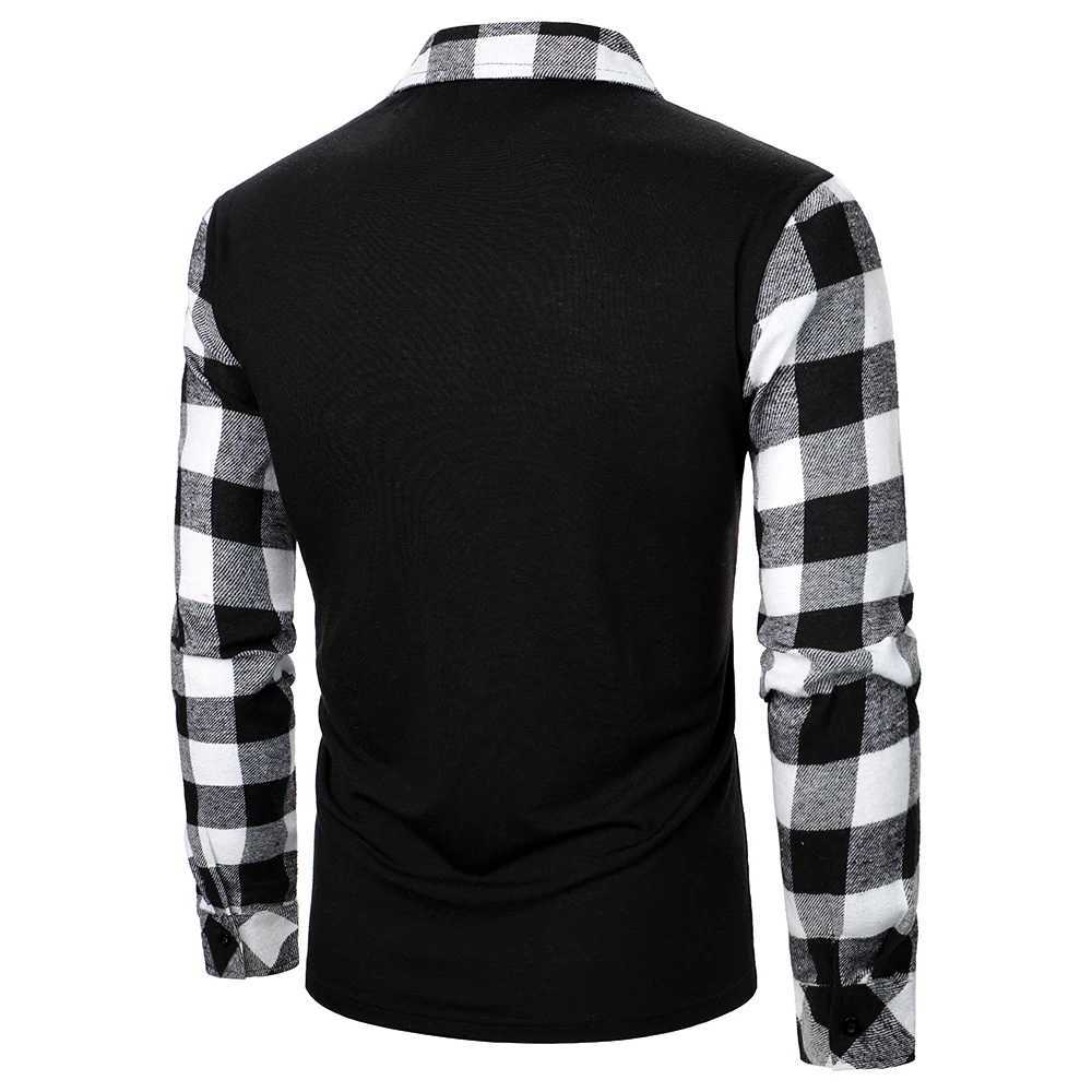 Mens shirt long Sve flat top matching shirt new business clothing casual fashion mens top W241106