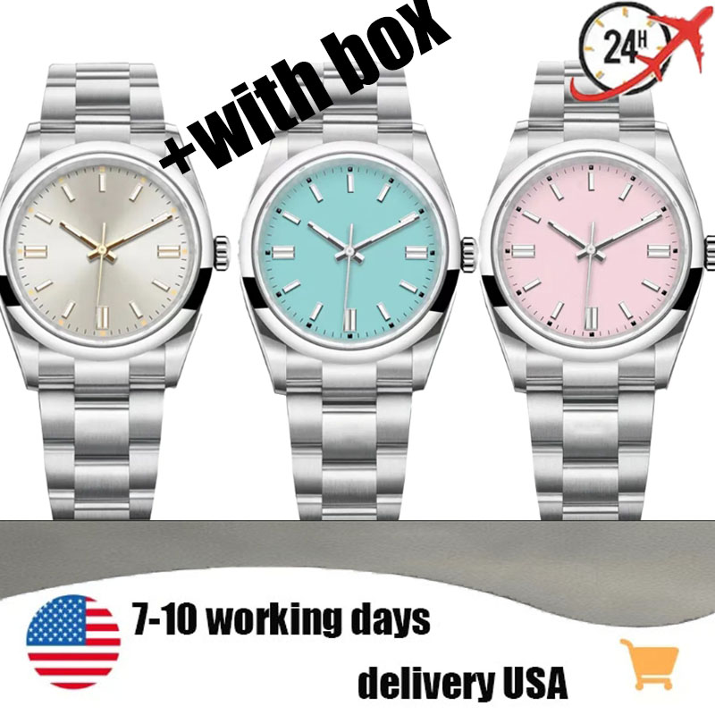 Men's luxury watches automatic 36/41mm mechanical movement and 904L stainless steel sapphire glass hot models