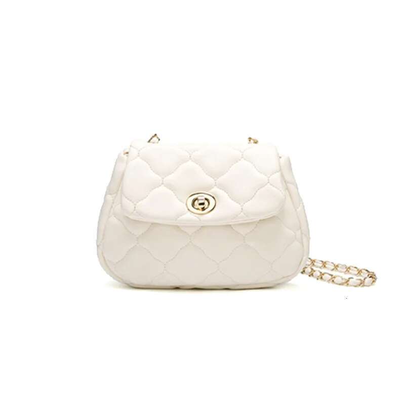 Designer Bag Bag Women's Summer New Retro Versatile One Shoulder Diagonal Straddle Chain Bag Diamond Grid Chain Cloud Bag