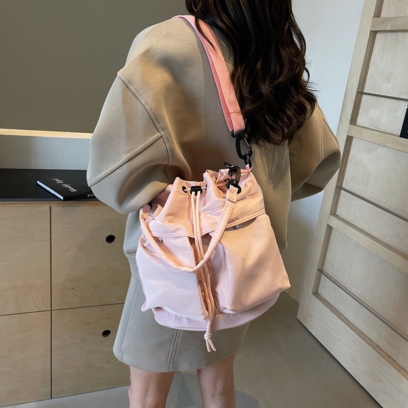 Folding For Women, Fashionable Design, High-end Trend, Bucket Bag, This Year's Popular Single Shoulder Backpack Designer Bags Handbags Women