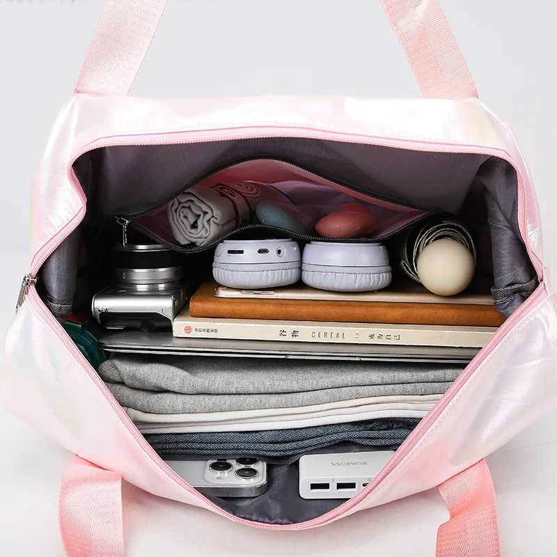Womens Gym Bags Men Waterproof Swimming Handbag Fitn Accories Shoe Pocket Travel Bolsas For Sports Training And ExerciseXJ241106