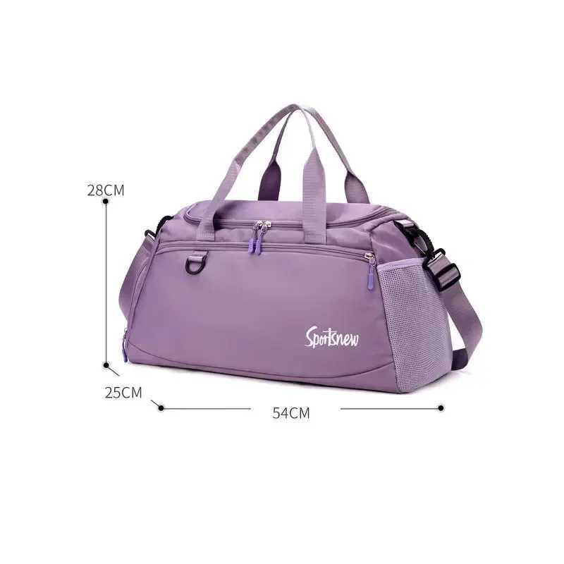 Women Men Travel Luggage Bags Large acity Dry Wet Separation Tote Handbags king Duff Bags Fitn Training Bags Gym BagXJ241106