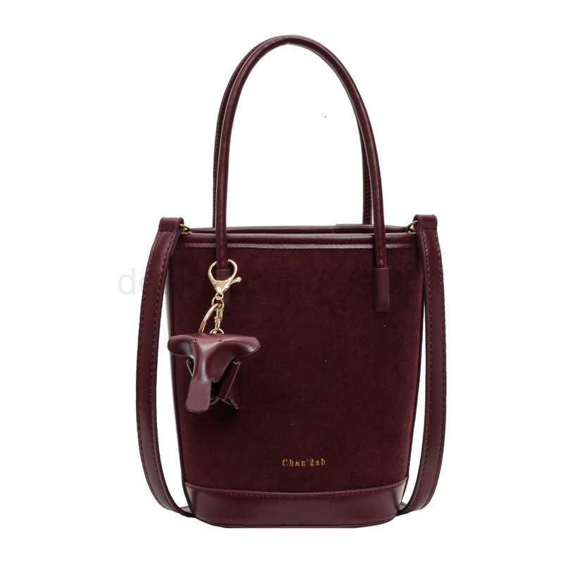 Classic Designer Bag Fashion 10a Top Nikiduncks Woman Handbagevening Bags New Bucket with Texture Fashionable Single Shoulder Crossar
