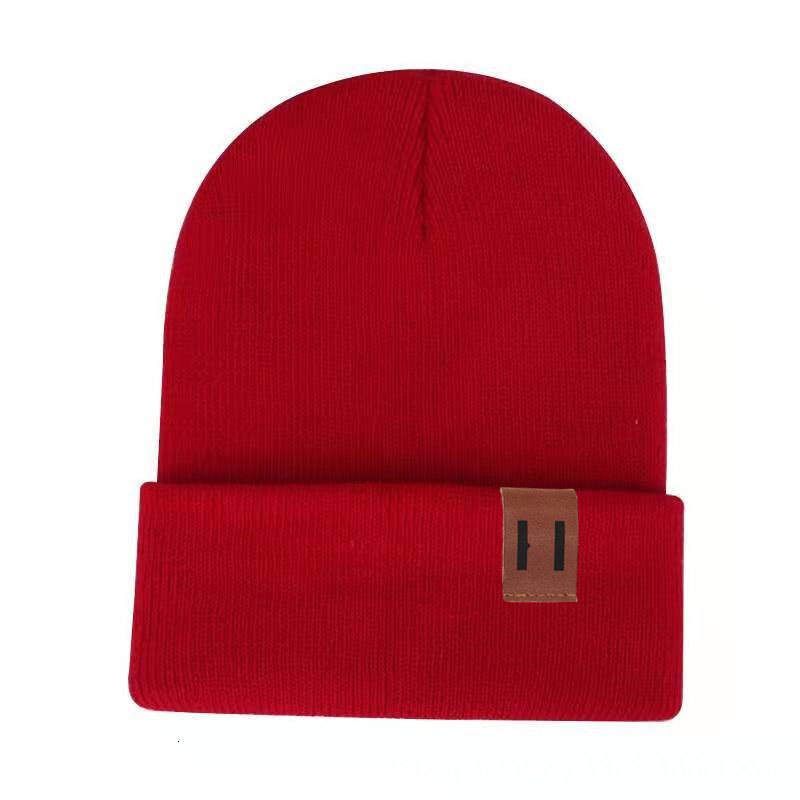 High quality design, knitted hat pile men's and women's double-layer elastic hat, hip-hop rolled edge hat