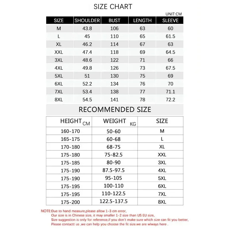 BROWON Plus Size 8xl Jacket for Men 2024 Thick Stand Collar Solid Winter Jacket Men Waterproof Warm Business Casual Men Coats 241106