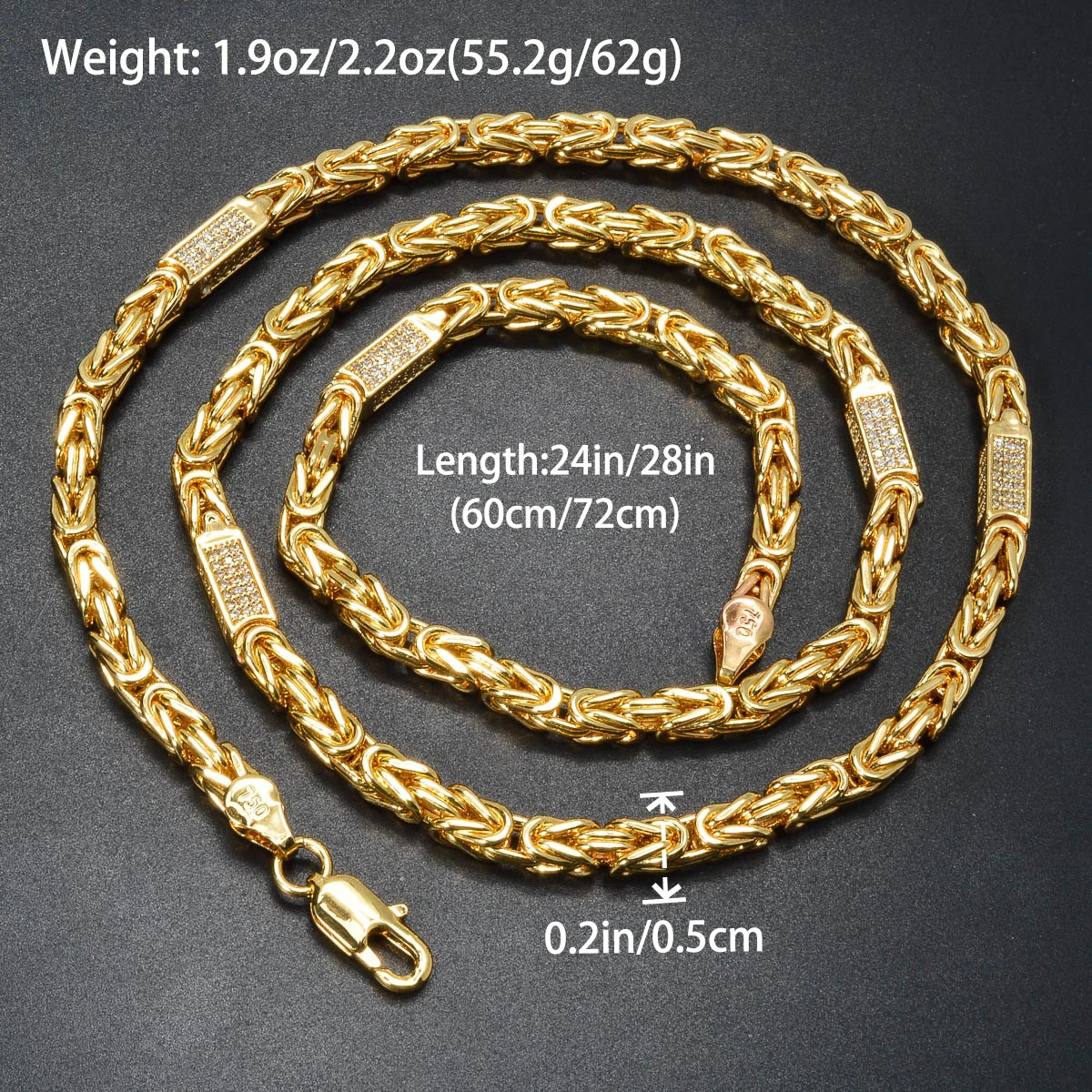 2024 geometric crystal necklace for women unique 18k gold-plated metal necklace with border necklace exquisite jewelry for women selling 241106