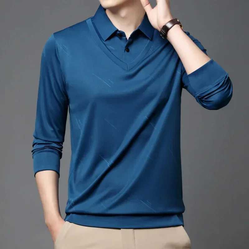 Mens Spring/Summer New Fe Two piece Printed Casual Fashion Fe Two piece Set Long Sve T-shirt W241106