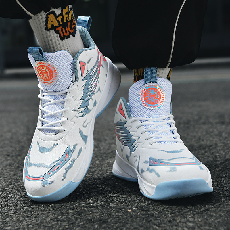 New Practical Basketball Shoes Men's Casual Sports Running Shoes Teen Basketball Shoes Free shipping