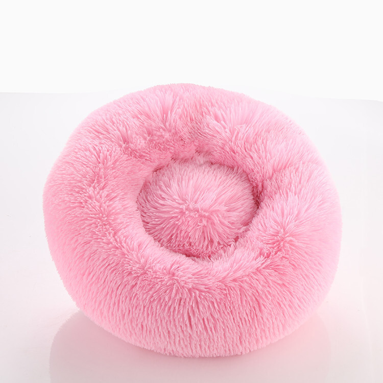 Long Haired Warm Circular Dog Bed, Cat Bed, Pet Bed, Winter Thick Dog Bed, Dog Mat, Pet Supplies Wholesale 939