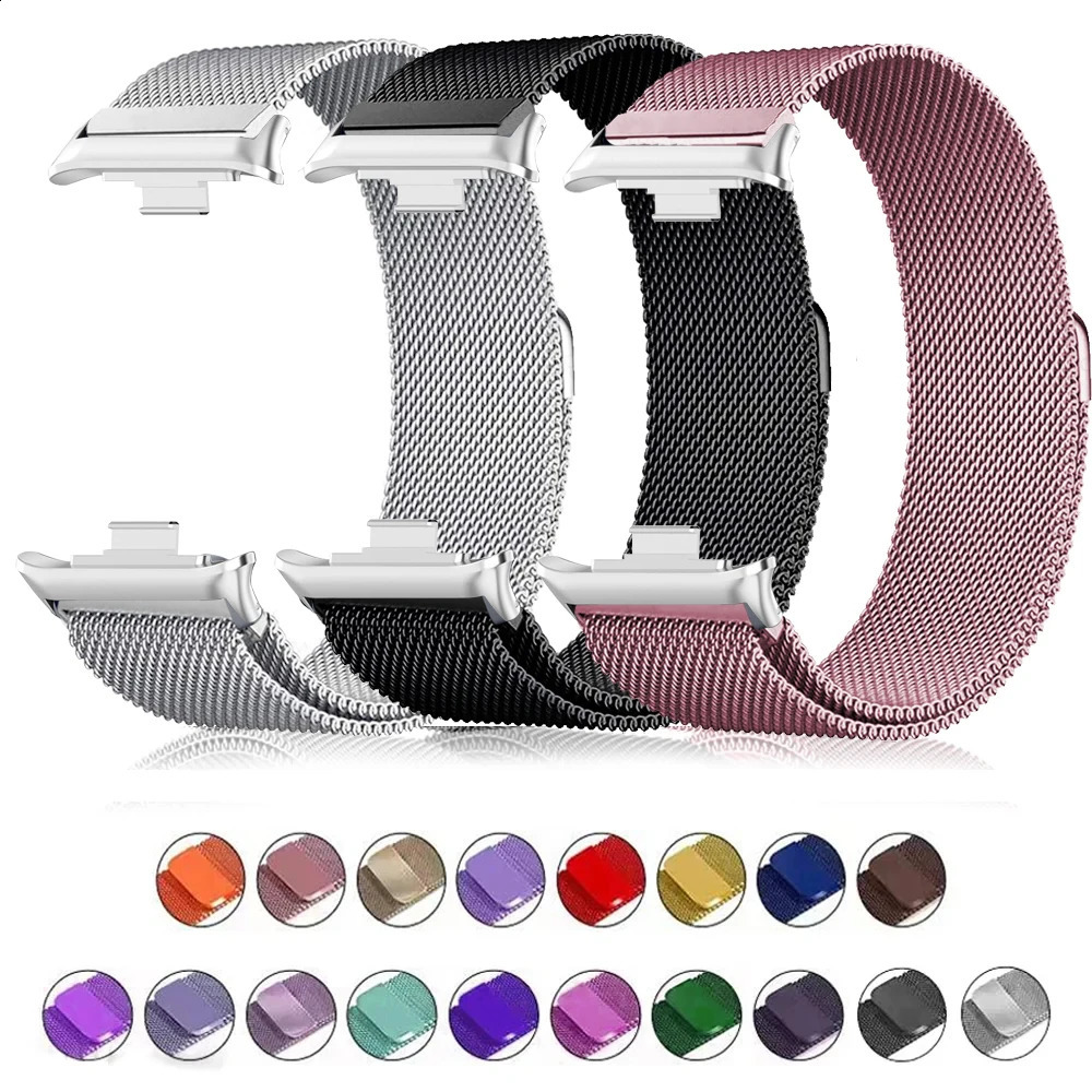 Milanese Loop Band For Redmi watch 4 Smartwatch Bracelet Mi band 8 pro Wristband Replacement Metal Strap Accessories 241105