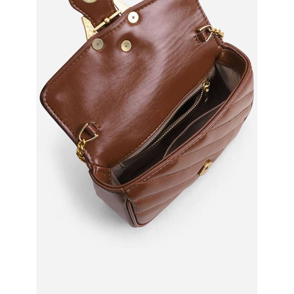 Designer Bag 2024 New Trendy Luxury Summer Women's Bag Versatile Embroidered Thread Chain Design Sense Crossbody Mini Bag