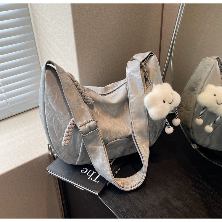 Large Capacity For Women's Autumn Versatile New Fashion Design Single Shoulder Crossbody Dumpling Bag Designer Bags Handbags Women