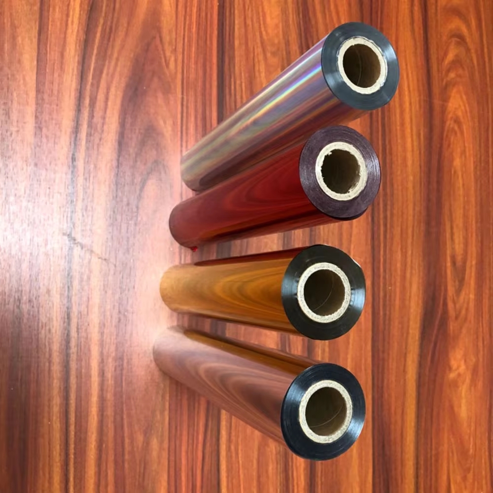 New Arrival PET Toner Foil for DIY Printing for Making Cards Available in Gold Silver Red Blue Holographic Colors