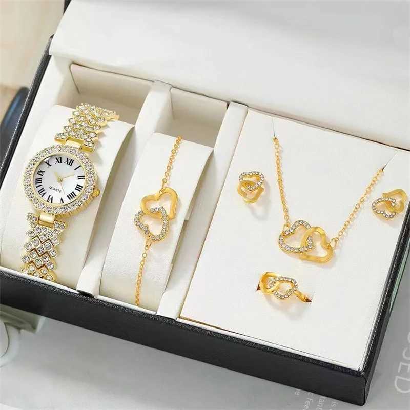 Fashion womens quartz bead sports 2023 new jewelry set X241106