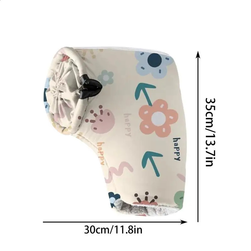 Winter Outdoor Motorcycle Handlebar Gloves Hand Protector Windproof Liner Warm Motorbike Scooter Handle Cover 241105 S25118