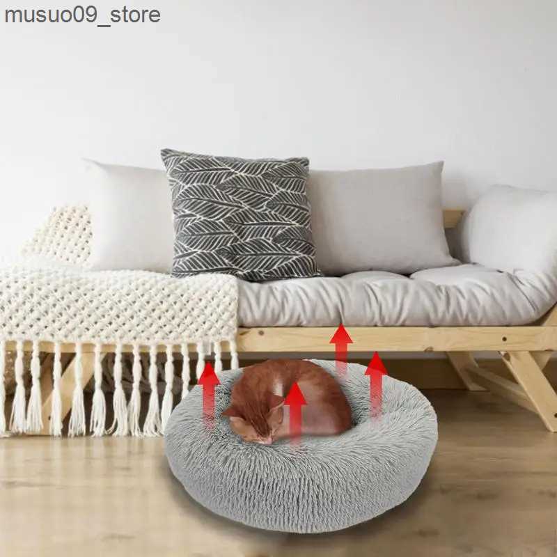 kennels pens Electric heated dog bed soft and comfortable pet heating pad USB charging cat pad warm indoor pet bed in winter heated dog nest L240910