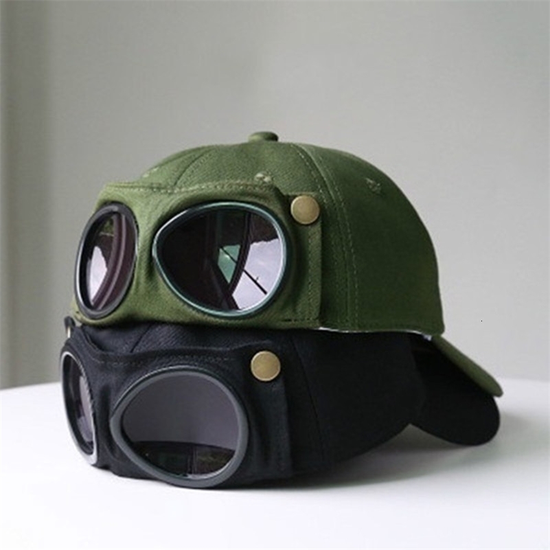 Hat Summer Personality Glasses Baseball Cap Female Unisex Sunglasses Male Baseballcap Boys 241105