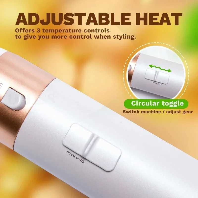 5 in 1 Hair Dryer Hot Comb Set Professional Curling Iron Hair Straightener Styling Tool For Hair Dryer HouseholdXJ241106