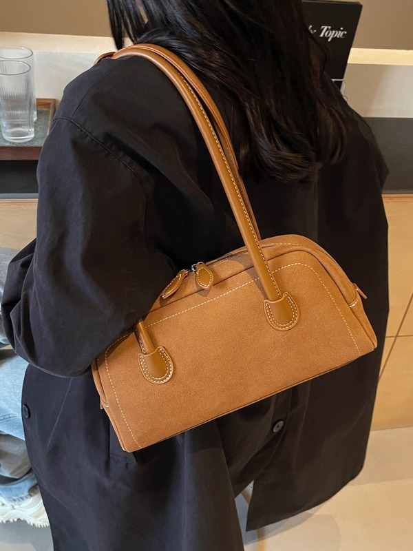 Autumn Winter Bags For Women New Matte Shoulder And Armpit Bag, Fashionable Handheld Versatile Baguette Bag Designer Handbags