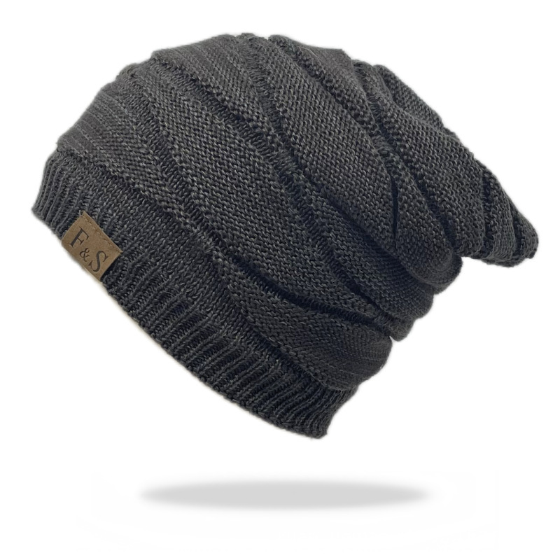High quality design,Autumn winter with windproof yarn cap, unisex knitted cap for men and women