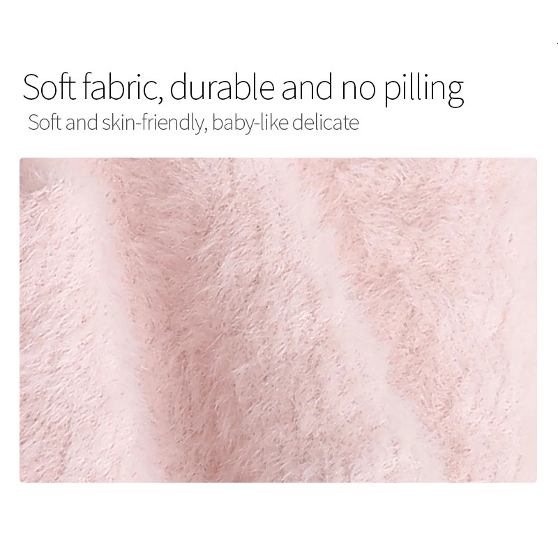Autumn and Winter Handmade Warm Sleeve Womens Elastic Thick Knitted Fashion Mink Casual Warm Soft Sleeve 241106