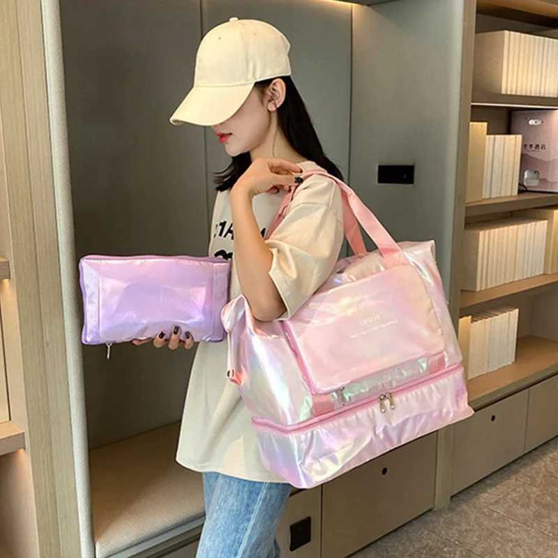 Womens Gym Bags Men Waterproof Swimming Handbag Fitn Accories Shoe Pocket Travel Bolsas For Sports Training And ExerciseXJ241106