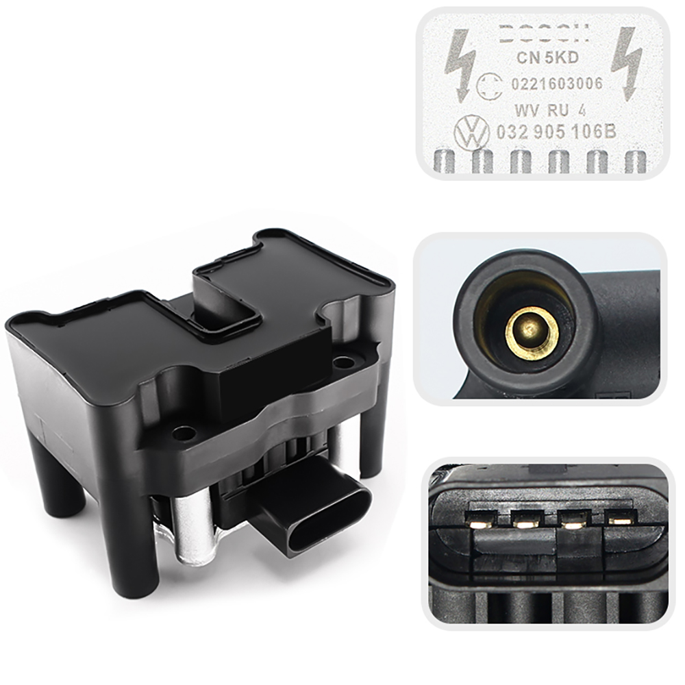 For VW Touran Bora Golf 4 Passat 1.6 2.0L high pressure pack ignition coil