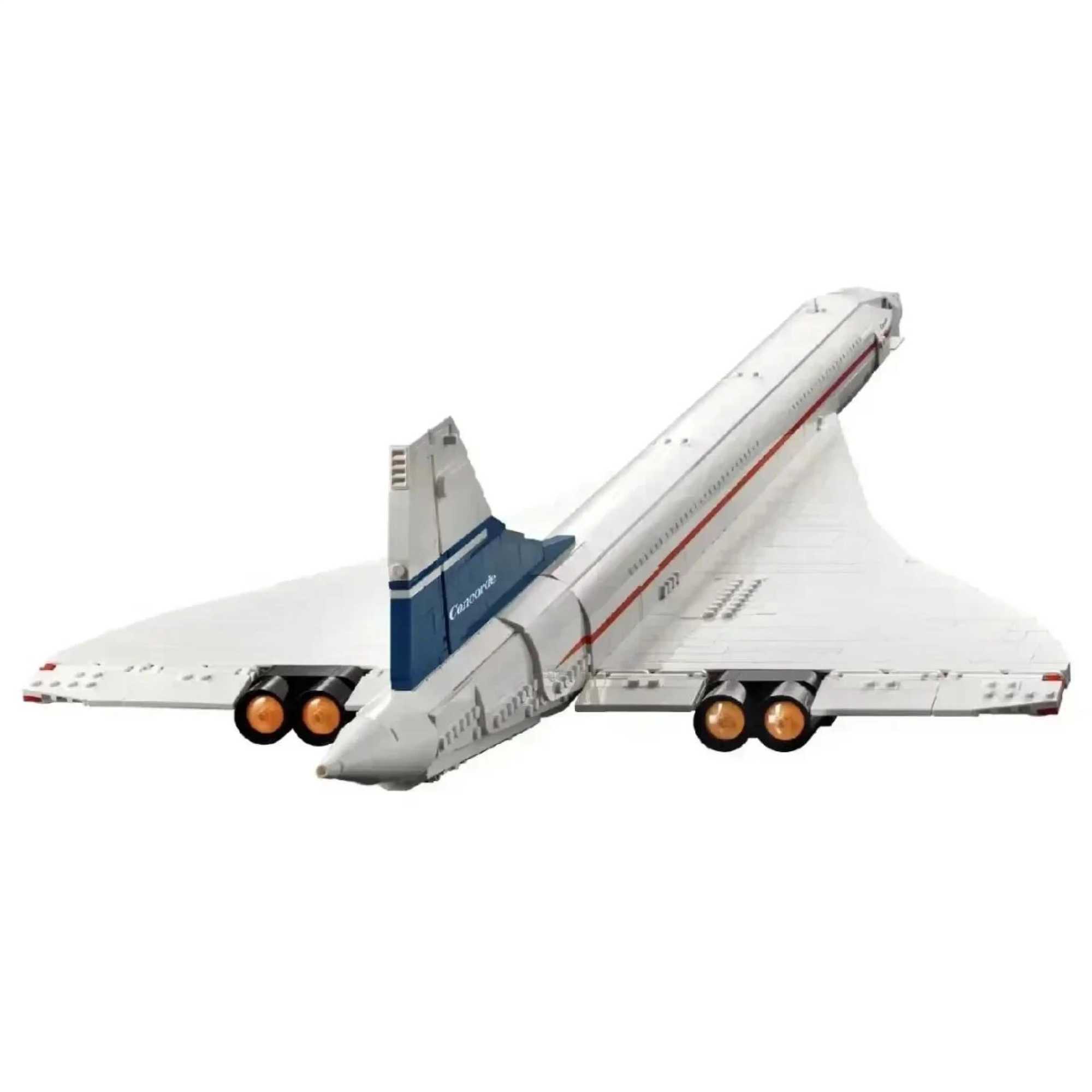 Free shipping Blocks 10318 Concorde Airbus Building Block Technology 105CM Aircraft Model Brick Childrens Education Toy Christmas Gift