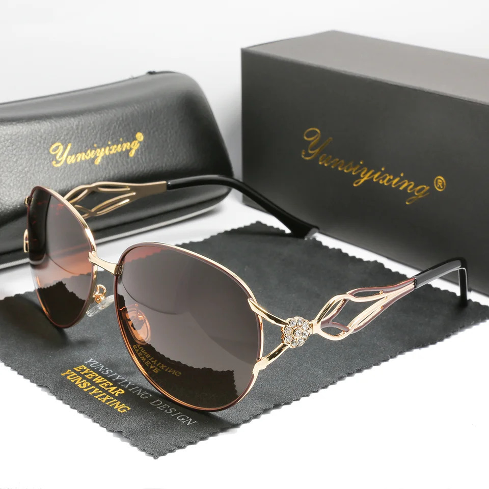 YSYX Polarized Sunglasses Womens Butterfly Sunglasses UV400 Driving Womens Fashion Glasses Lunettes De oleil 241106